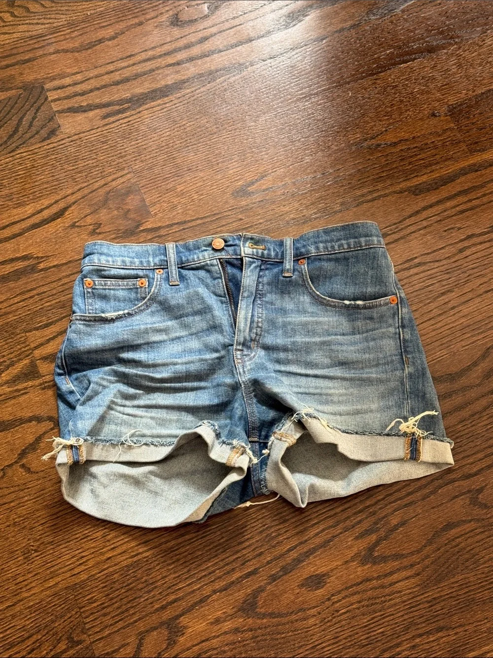 Madewell High Rise Denim Shorts